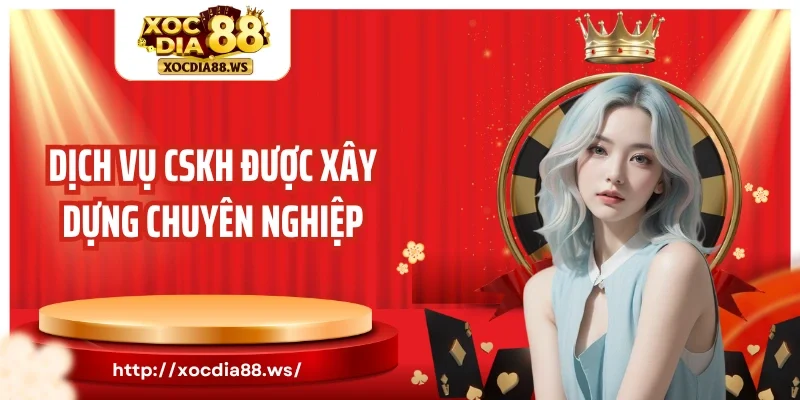 Dịch vụ CSKH được xây dựng chuyên nghiệp