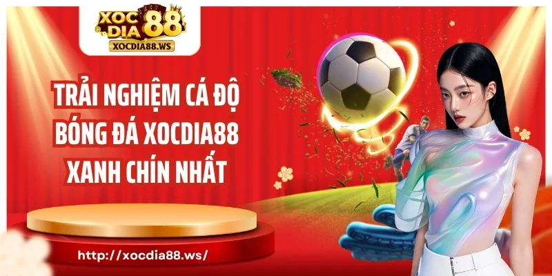 Trải nghiệm cá độ bóng đá Xocdia88 xanh chín nhất